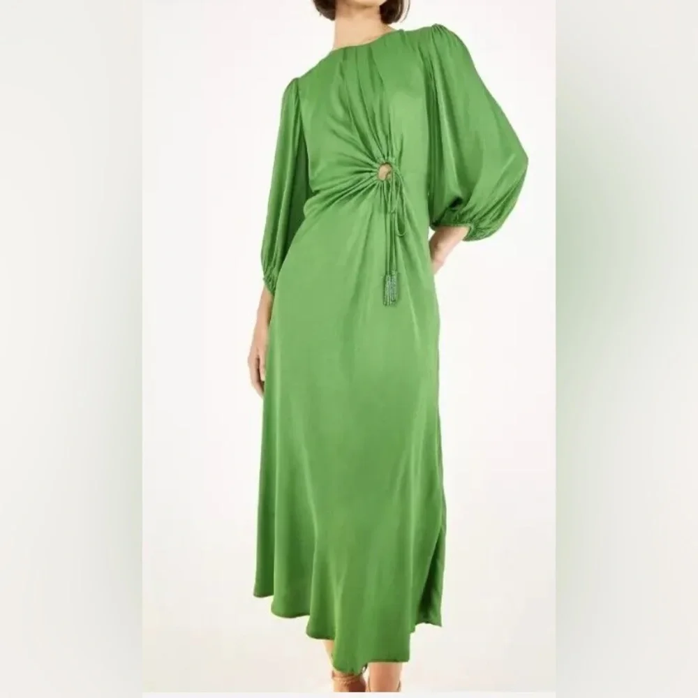 Farm Rio circle cut out dress in green NWT - Picture 1 of 3